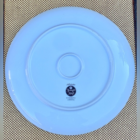 Vintage Mid Century Modern Noritake Younger Image BAHAMA 12” Chop Plate - Picture 15 of 16